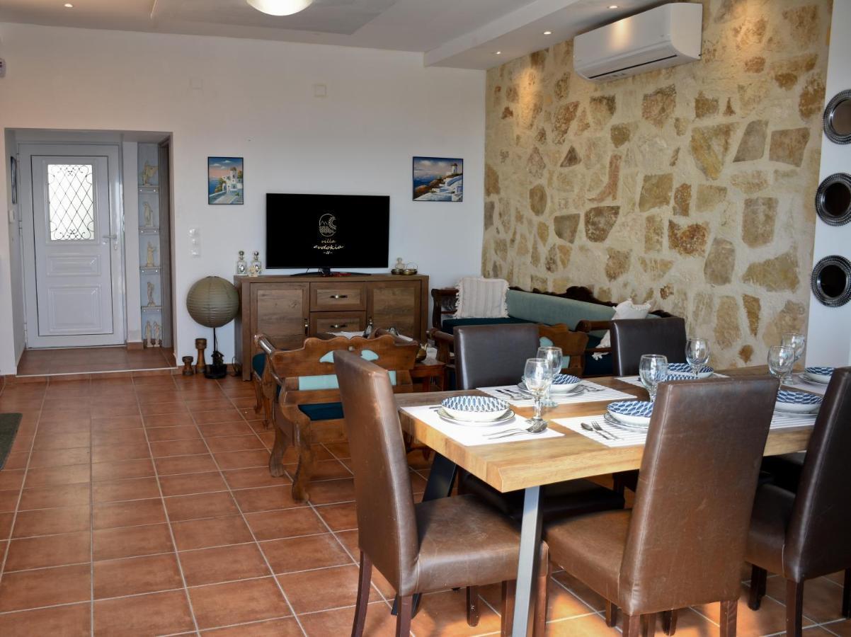 Villa Evdokia II Makrýgialos Eksteriør billede